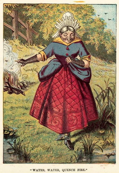 Wasser, Wasser, lösche das Feuer von English School